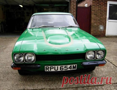 Редкая модель Ford Capri выставлена на продажу в Великобритании . Тут забавно !!!