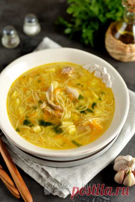 Куриный суп с кабачком и вермишелью — рецепт с фото пошагово + отзывы