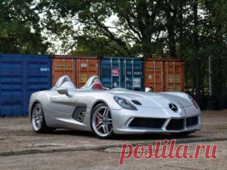 Mercedes-Benz SLR McLaren Stirling Moss с минимальным пробегом . Тут забавно !!!