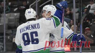 Кузьменко признан первой звездой матча «Ванкувер» — «Сан-Хосе». Хоккеист «Ванкувера» Андрей Кузьменко признан первой звездой матча регулярного чемпионата НХЛ с «Сан-Хосе». Читать далее