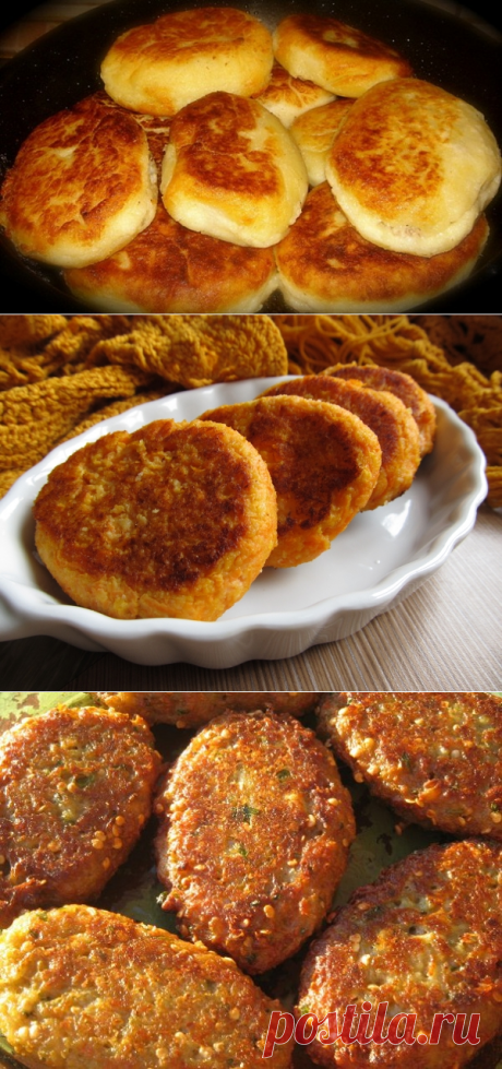 5 рецептов аппетитных котлет без мяса — Вкусные рецепты