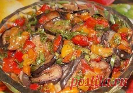Маринованные баклажаны &quot;Мозаика&quot;