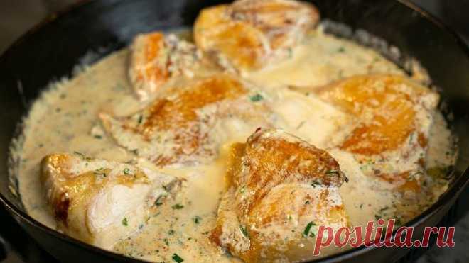 ШКМЕРУЛИ - сочная курица в сливочном соусе. Это блюдо вас покорит!