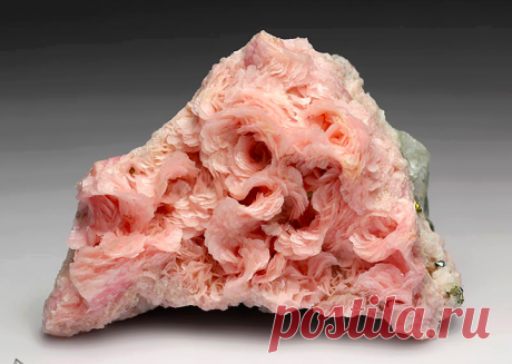 Родохрозит – красивейший минерал, также известен как роза инков.