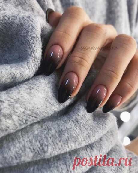 Эффектный градиент на ногтях в разных оттенках 2020 - Modnail.ru - Красивый маникюр