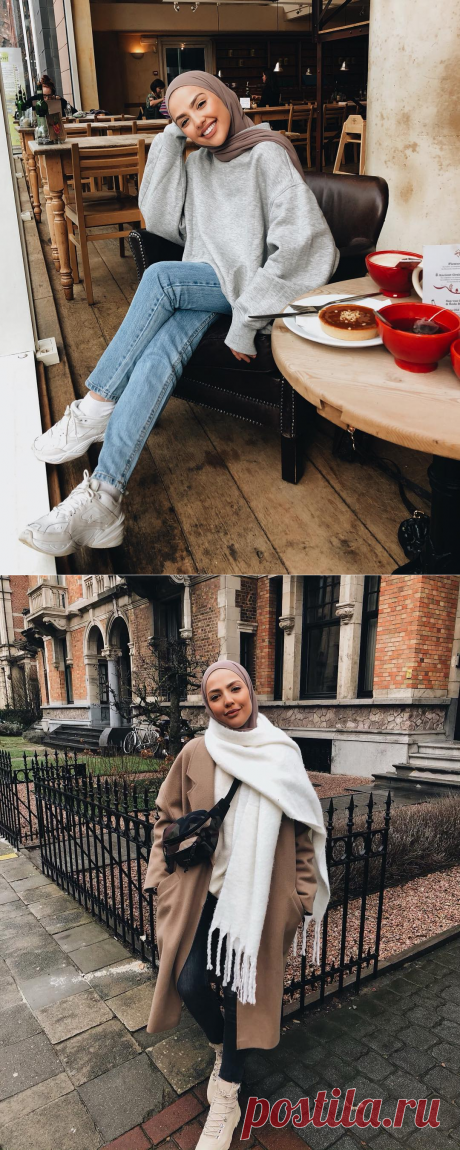 Winter Hijab Outfit Ideas Inspired By Samia The Fashion Blogger - Hijab-style.com