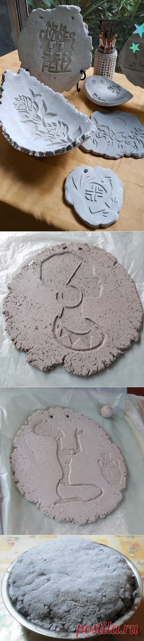 DIY. Receta para realizar Pasta Piedra /Manualidades Utensilios Feng Shui - Visualizar