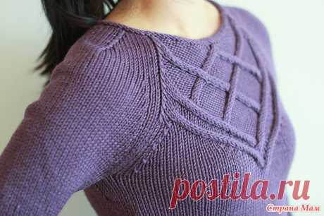 Пуловер от Норы (спицами) - Вязание - Страна Мам