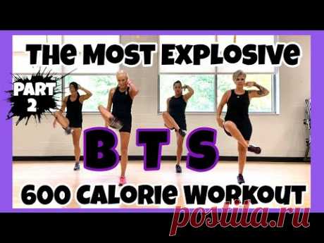 Part 2 | The Most Explosive BTS 600 Calorie Cardio Workout