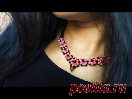 Coral Beads Necklace making Tutorial Latest Coral Diy jewellery Design