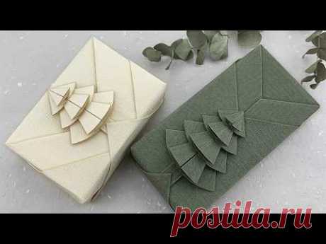 Gift Wrapping｜Christmas Gift Wrapping Ideas + Christmas Tree Origami Tutorial （2023）