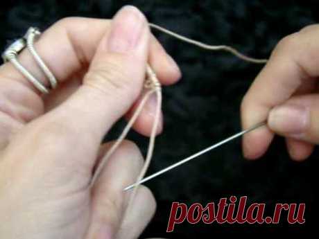 TotusMel Needle Tatting Spilt Rings &amp; Josephine Chains.MPG