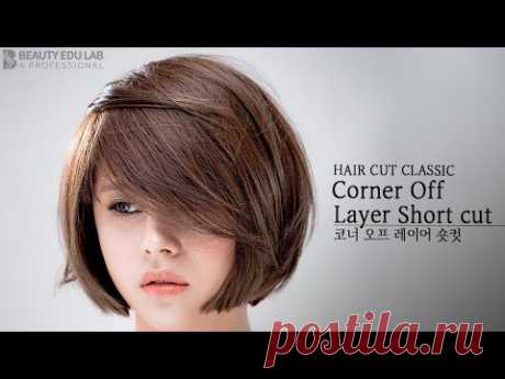 [Thai Sub] วิธีการปิดการสอนการตัดผมชั้น | How to Corner off Layered Haircut Tutorial