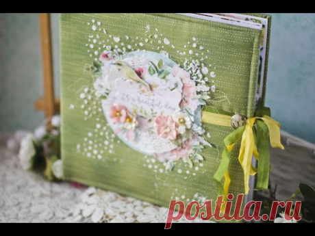Цветочный Pop up - Твердый переплет для поп ап альбома