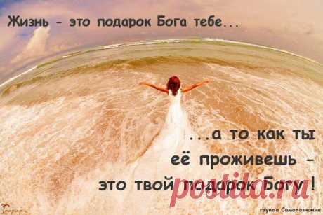 Приняв такой ценный подарок, не стоит забывать Дарующего и благодарить Его за всё.