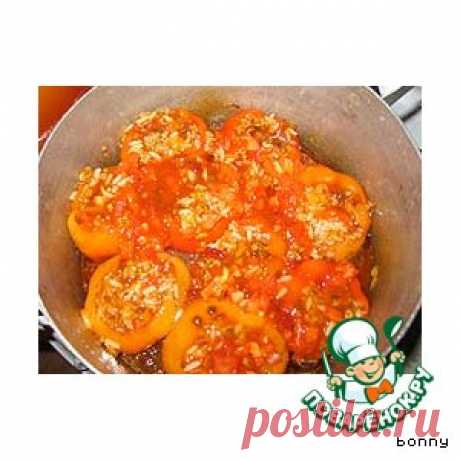 Фаршированный перец - кулинарный рецепт