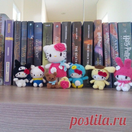 My hello kitty crochet dolls will be shipped to US. Thank you for your order #he... | Iconosquare