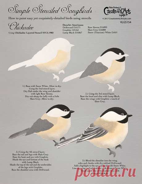 Chickadee Worksheet - Creative Arts Lifestyle