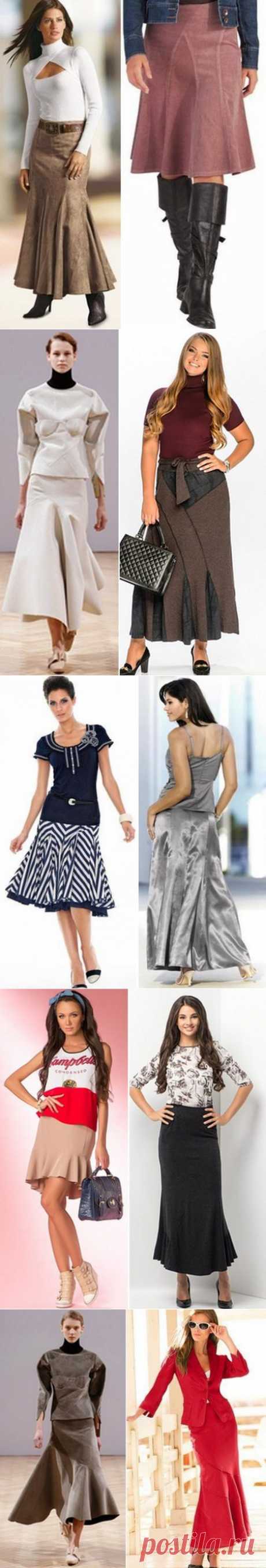 Носим правильно юбку-годе: стильные луки / Все для женщины