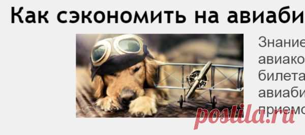 Как сэкономить на авиабилетах : Деньги : Бизнес и карьера : Subscribe.Ru