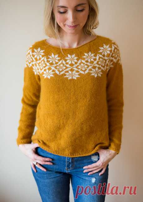 Ravelry: Signe sweater / Signegenser pattern by Marianne J. Bjerkman