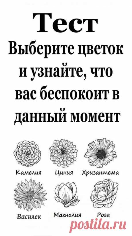 Цветок, который вас больше всего нравится, выдает тревоги вашего сердца на этапе вашей жизни в котором вы сейчас находитесь. Узнайте, какие они и как их преодолеть.