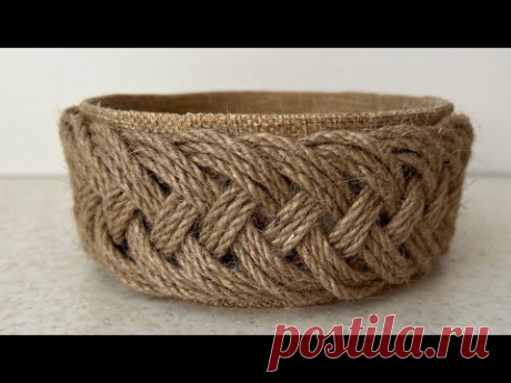 ПОКА ДЕЛАЛА ЭТИ КОРЗИНЫ, НАУЧИЛАСЬ ПЛЕСТИ 2 ВИДА ПЛЕТЕНИЯ | DIY КОРЗИНЫ