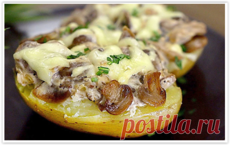 Надоели скучные блюда в пост? Тогда приготовьте эту "крошку-картошку" с грибами под нежным соусом!