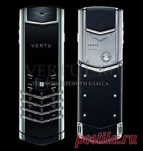 VIP Vertu Signature S Design Platinum (Финляндия) артикул 8472*DN - Каталог копий телефонов интернет-магазина &quot;Vertu1.ru&quot;