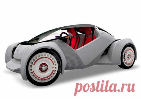 Автомобиль напечатанный на 3D принтере. | AutosCar: Автоновости, все о мире машин