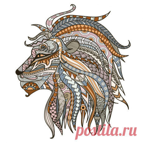 Patterned Head Of Lion Head On The White Background. African,boho,indian,totem,tattoo Design. Can Be Used For Design Of A T-shirt, Stock Vector - Illustration of ethnic, drawn: 93772913 Patterned head of lion head on the white background. African,boho,indian,totem,tattoo design. Can be used for design of a t-shirt,. Illustration about ethnic, drawn, graphic - 93772913