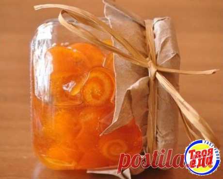 Варенье из апельсиновых корок «Завитушки»