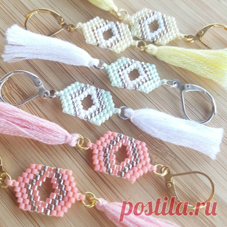 Je profite de mon escapade à la poste pour vous remercier pour vos commandes #jenfiledesperlesetjassume #perlesandco #perles #perlesmiyuki #miyuki … | Pinteres…