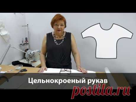Выкройка цельнокроеного рукава. Как раскроить блузку с рукавом летучая мышь своими руками?