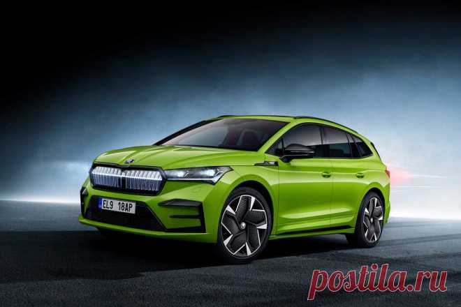 Skoda Enyaq iV RS 202: фото, видео, комплектация