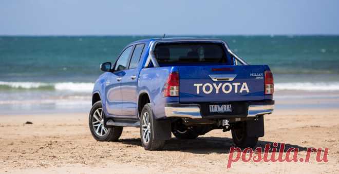Новый пикап Toyota Hilux может поймать «крышу» на относительно небольшой скорости - UINCAR