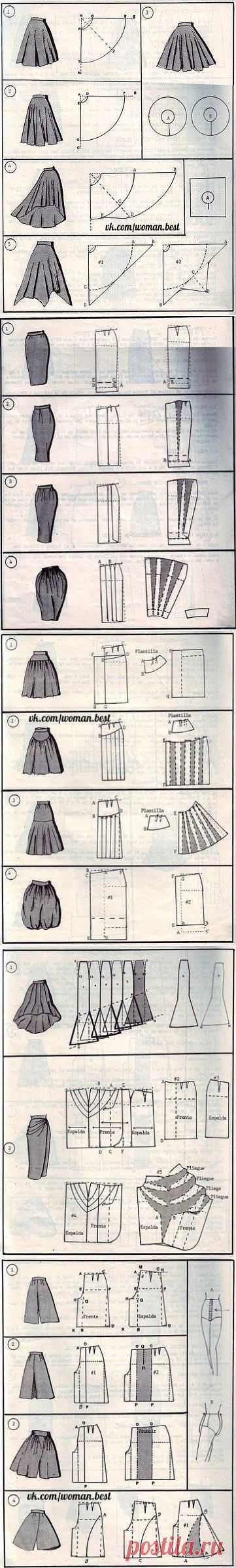 37 способов сшить юбку.