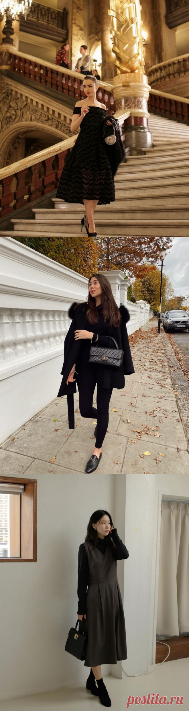 What To Wear For Christmas If You’re Only Obsessed With Black Outfit