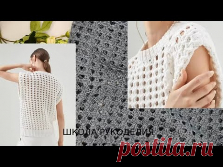 НОВИНКА СЕЗОНА -УЗОР КУЧИНЕЛЛИ ДЛЯ ЖИЛЕТА.ТРЕНДЫ 2022/23.МАСТЕР-КЛАСС ПОПЕТЕЛЬНО.