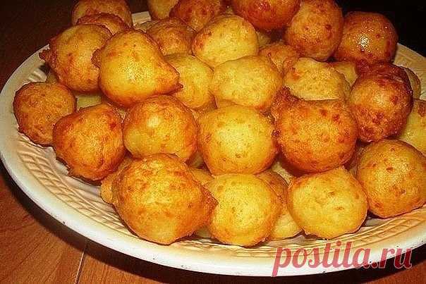 Как приготовить пампушки из картофеля - рецепт, ингредиенты и фотографии