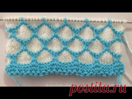 Two Colors Knitting Pattern For Ladies And Gents Sweater