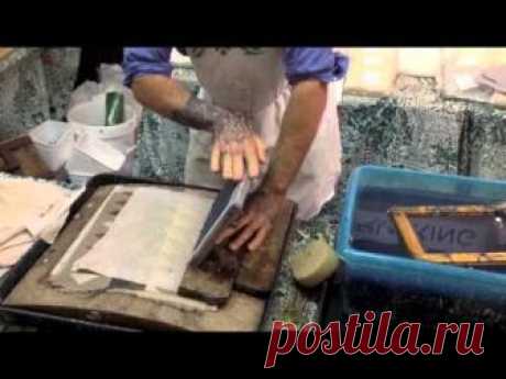 How To Make Paper Using Your Old Jeans - Paper Making - Colouricious