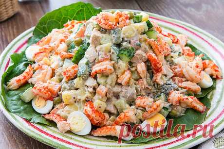 Царский оливье. Просто нереально вкусно!