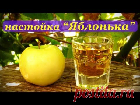 настойка на водке &quot;Яблонька&quot; - YouTube