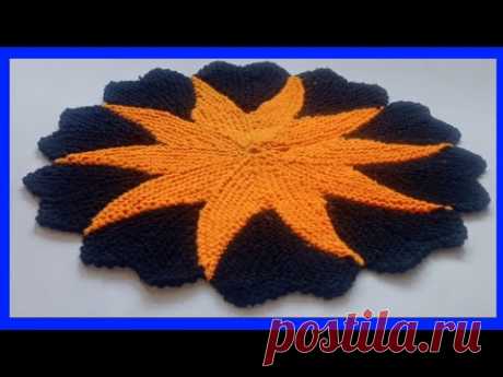 32 fande se banaye flower shape door mat, Paydan banane ka tarika, doormat making at home, diy,