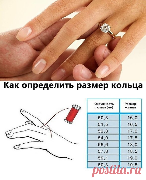 Как узнать размер кольца по фото руки 51) Одноклассники Всякие полезности. Постила