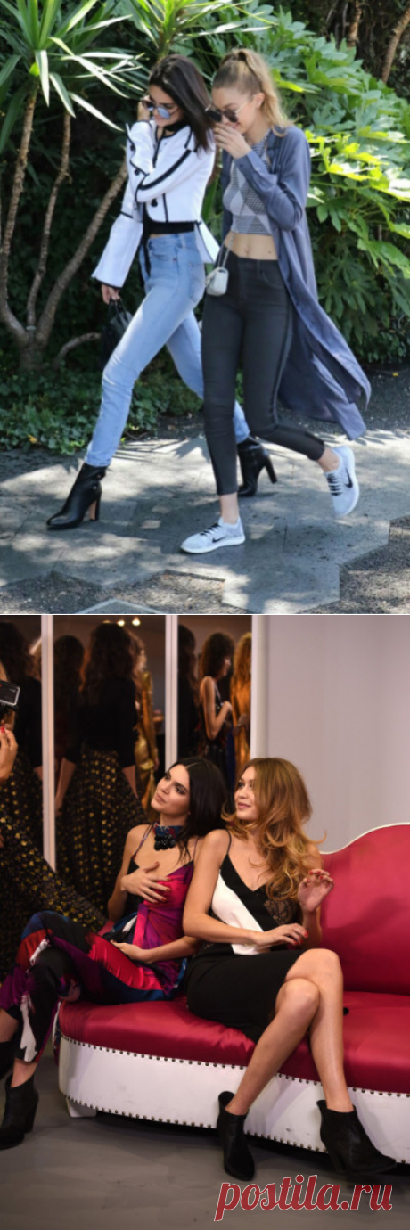 Gigi Hadid &amp; Kendall Jenner The Best Friendship Outfit Goal