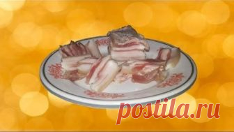 Солим сало в рассоле с чесноком и специями