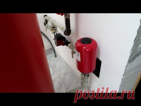 Как опрессовать расширительный бачек для котла