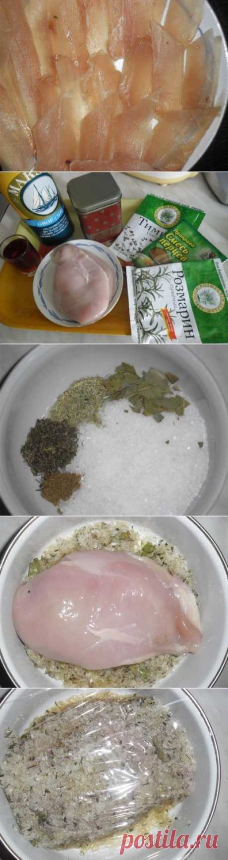 «Балык» из куриной грудки